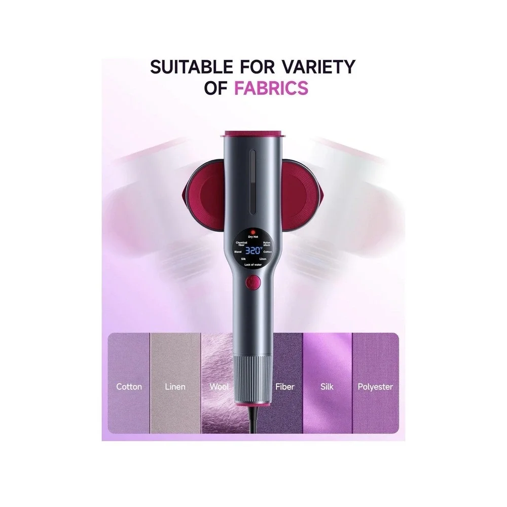 12N32/ DRFLASH 2 in 1 Handheld Garment Steamer and Iron for Clothes Travel Size